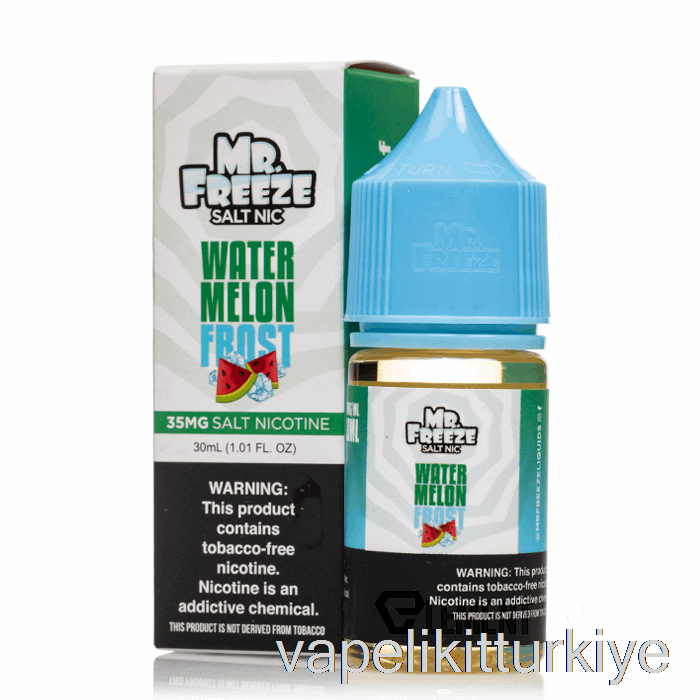 Vape Türkiye Karpuz Don - Mr Frozen Tuzları - 30ml 35mg